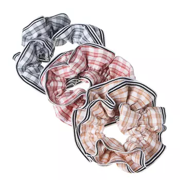 Резинка для волос, полиэстер, d=10см, 3 цвета, РВ2019-4