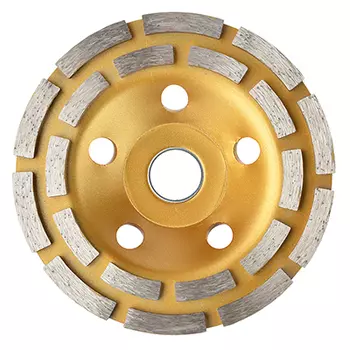 РОКОТ Чашка алмазная зачистная двухрядная 125мм