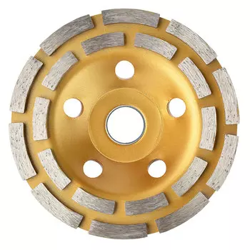 РОКОТ Чашка алмазная зачистная двухрядная 125мм