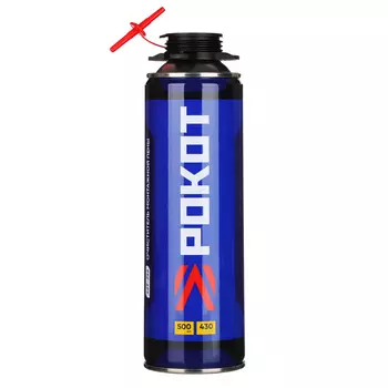 РОКОТ Очиститель монтажной пены 500мл, 430 г