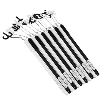 Ручка гелевая синяя, с подвеской в форме знака зодиака, 17,5см, 0,5мм, пластик, 12 дизайнов