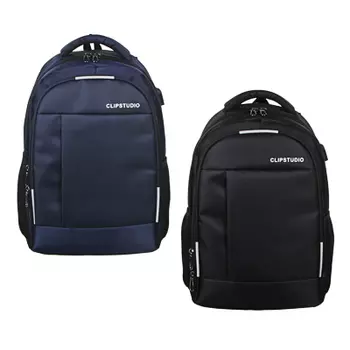 Рюкзак подростковый, 45x32x15см, 2 отд, 4 карм, ПЭ, спинка с эрг.элементами, USB, 2 цвета