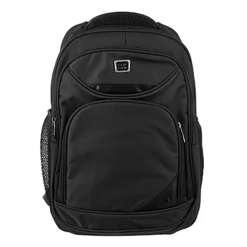 Рюкзак улучшенный 46x34x18 см, 3 отделения, уплотненные лямки, усиленная ручка, черный