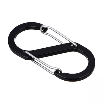 РУССО ТУРИСТО Карабин туристический 6,6см, алюминий