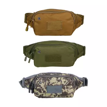 РУССО ТУРИСТО Сумка поясная тактическая, 2 отделения, полиэстер