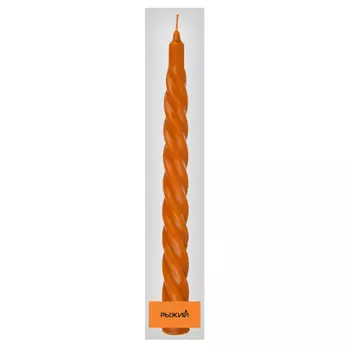 Рыжий Свеча винтовая, парафиновая, 24 см, арт.2