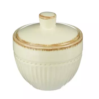 Сахарница 450 мл, керамика, MILLIMI "Ваниль"