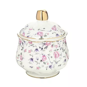 Сахарница, костяной фарфор, 230 мл, 9х11,5 см, MILLIMI "Пастораль"