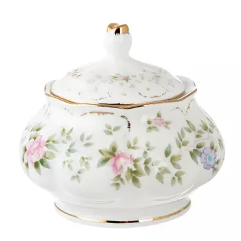 Сахарница MILLIMI Вуаль 310мл, костяной фарфор