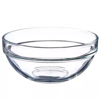 Салатник d.140 мм, закаленное стекло, PASABAHCE "Шефс"