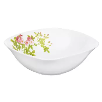 Салатник d. 16,5 см, опаловое стекло, квадратная форма, MILLIMI "Верона"