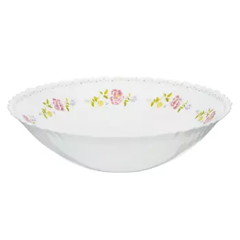 Салатник d. 24 см, опаловое стекло, MILLIMI "Диана"