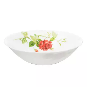 Салатник d. 24 см, опаловое стекло, MILLIMI "Инесса"