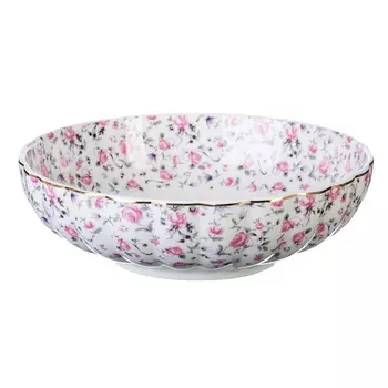 Салатник, костяной фарфор, 22х6,5 см, MILLIMI "Пастораль"