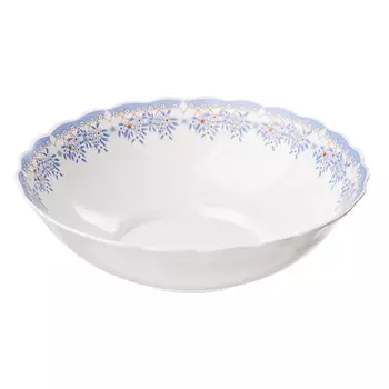 Салатник, опаловое стекло, 23 см, MILLIMI "Аполлон"