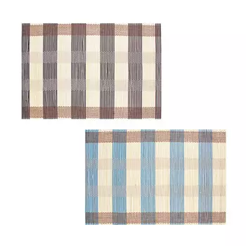 Салфетка бамбук, 45х30см, "Клетка", 2 цвета