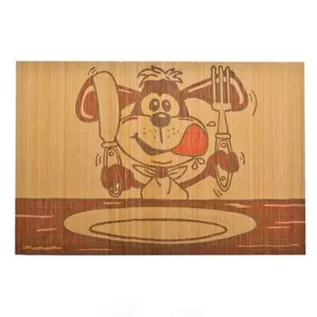 Салфетка бамбук, 45х30см, "Веселый пес", дизайн GC