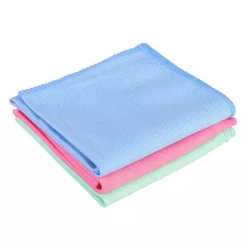 Салфетка для сантехники из микрофибры, 25х35 см, 3 цвета, VETTA