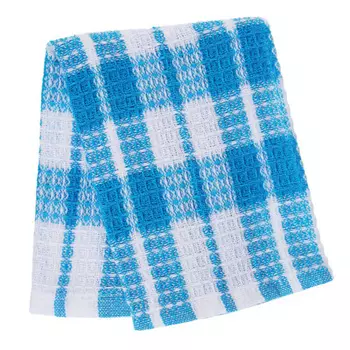 Салфетка кухонная вафельная Spany Home, 100% хлопок, 30х30 см, клетка