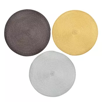 Салфетка сервировочная "Классика", d38см, 3 цвета