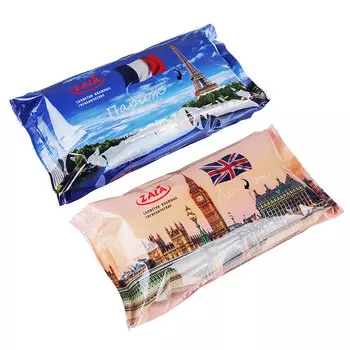 Салфетки влажные ZALA 72шт, освежающие, арт.05639