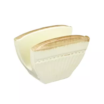 Салфетница керамическая, 11х5х7 см, MILLIMI "Ваниль"