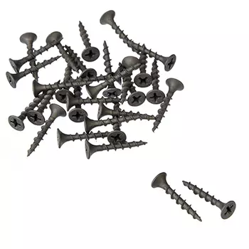 Саморез оксид крупный шаг 3,5x25мм, (50 шт), 100702