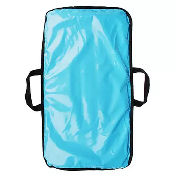 Санки-ледянки с боковыми ручками, прямоугольные, 80x45х4,5см