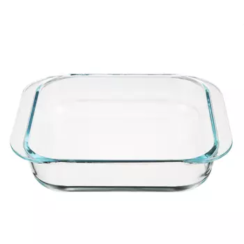 SATOSHI Форма для запекания жаропрочная квадратная, с ручками, стекло, 27.5x24x6см, 2,3л