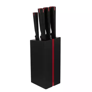 SATOSHI Кассель Набор ножей кухонных 6пр, на подставке