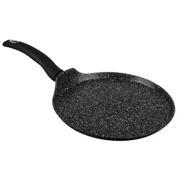 SATOSHI Мелен Сковорода литая блинная d=28см, антипригарное покрытие мрамор