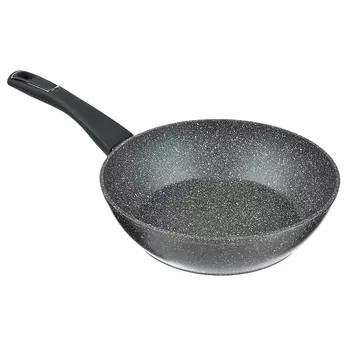 SATOSHI Стенвиль Сотейник литой d. 24см, антипригарное покрытие мрамор, индукция