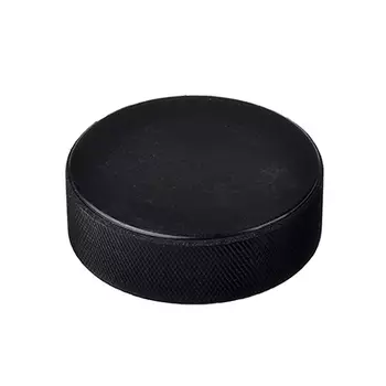 Шайба хоккейная резиновая подростковая, 6х2см