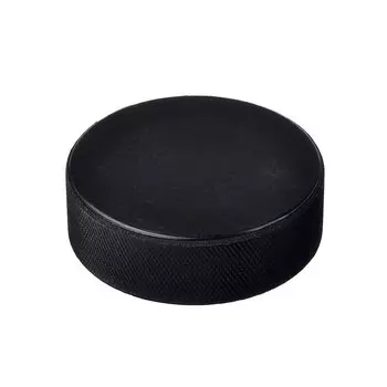 Шайба хоккейная резиновая подростковая, 6х2см