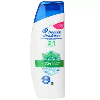 Шампунь HEAD &amp; SHOULDERS 2в1 Ментол п/б 200мл