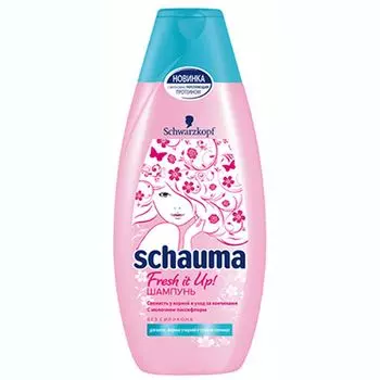 Шампунь Schauma Fresh it п/б 380 мл