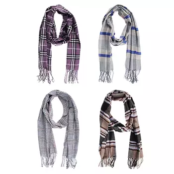 Шарф мужской, полиэстер, 6 моделей