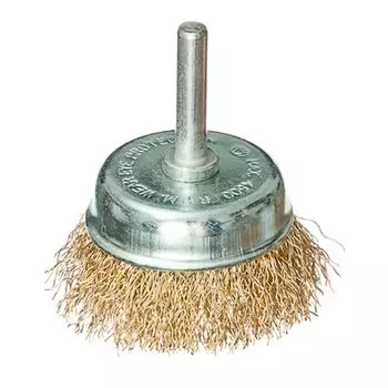 Щетка со шпилькой для дрели Falco 50мм, чашка