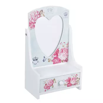 Шкатулка для украшений "Розовый сад", 13,5х7х22 см, МДФ