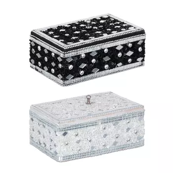 Шкатулка из ДСП 13x8x5см, 2 цвета