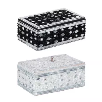 Шкатулка из ДСП 13x8x5см, 2 цвета