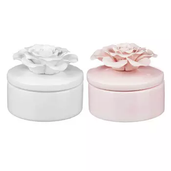 Шкатулка керамическая 10х9 см, 2 цвета