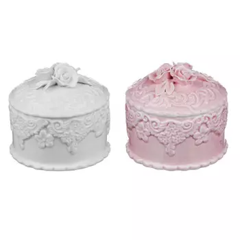 Шкатулка керамическая 8,5х7,5 см, 2 цвета