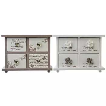 Шкатулка-комод для украшений, МДФ, 19,8х9,9х13,7, 2 дизайна