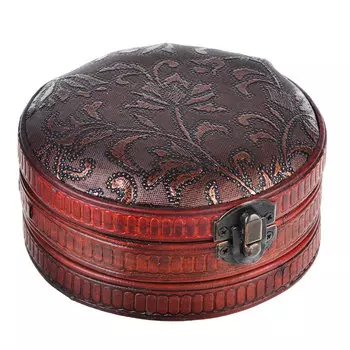 Шкатулка сундучок 12х6 см, МДФ, полиэстер,