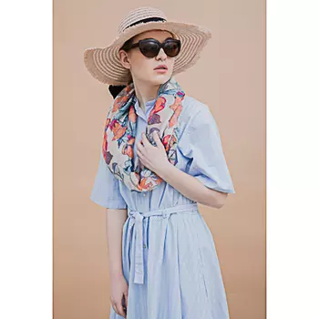 Шляпа женская, 100% целлюлоза, р-р 58, 3-4 цвета, ШЛ20-29