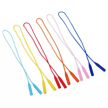 Шнурок для очков, силикон, дл. 52-54см, 5-6 цветов