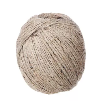 Шпагат джутовый, 2х-ниточный, 100 м, 1,12 ктекс