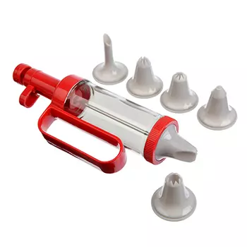 Шприц кондитерский + 6 насадок, Премьер SATOSHI