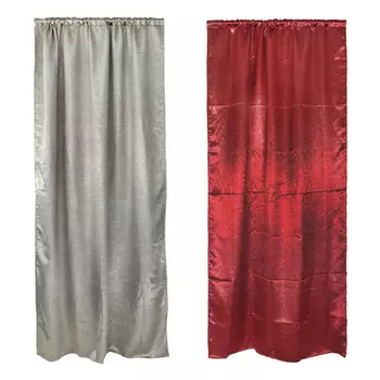 Штора для окна портьерная 140х260см, бежевый, "Альби"